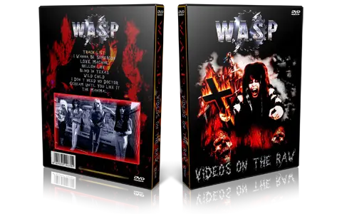 Artwork Cover of WASP Compilation DVD Videos On The Raw 1988 Proshot