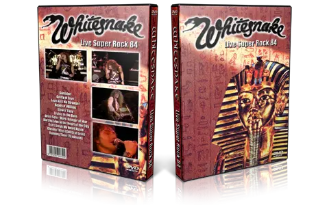 Artwork Cover of Whitesnake 1984-08-12 DVD Super Rock Festival Proshot
