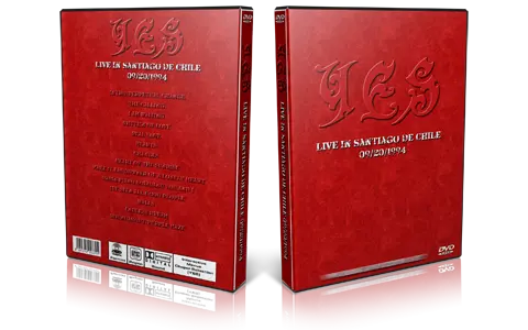 Artwork Cover of Yes 1994-09-20 DVD Santiago De Chile Proshot
