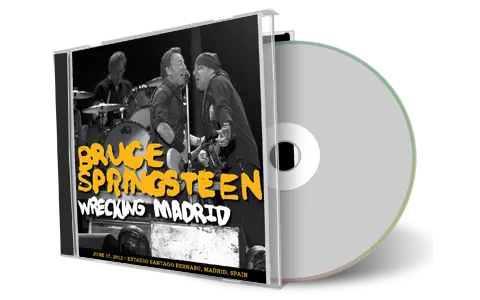 Artwork Cover of Bruce Springsteen 2012-06-17 CD Madrid Audience