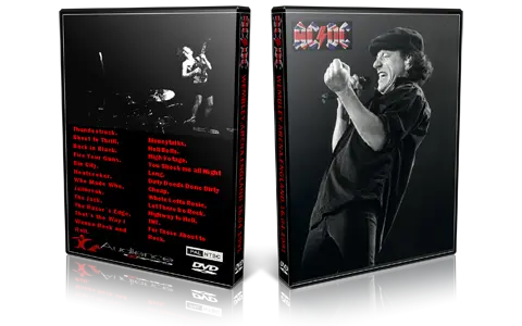 Artwork Cover of ACDC 1991-04-16 DVD London Audience