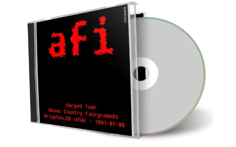 Artwork Cover of AFI 2001-07-08 CD Brighton Audience