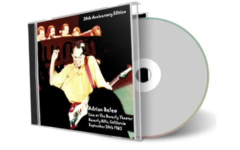 Artwork Cover of Adrian Belew 1983-09-30 CD Beverly Hills Audience