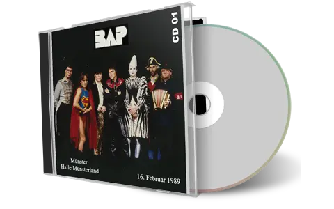 Artwork Cover of BAP 1989-02-16 CD Munster Audience