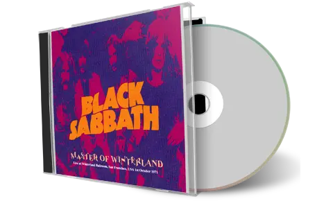 Artwork Cover of Black Sabbath 1971-10-01 CD San Francisco Audience