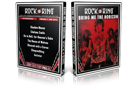 Artwork Cover of Bring Me The Horizon 2013-06-07 DVD Rock am Ring 2013 Proshot