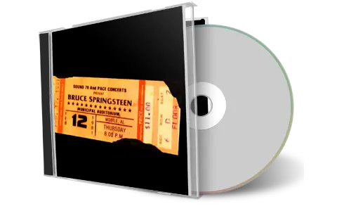Artwork Cover of Bruce Springsteen 1981-02-12 CD Mobile Audience