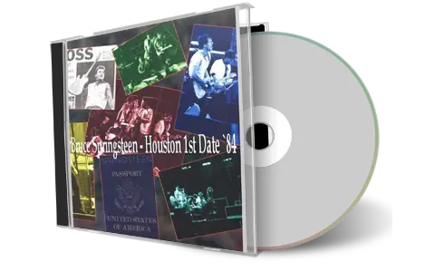 Artwork Cover of Bruce Springsteen 1984-11-29 CD Houston Audience
