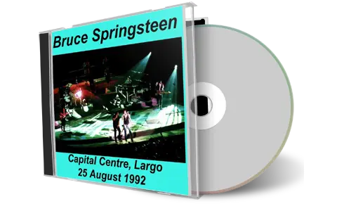 Artwork Cover of Bruce Springsteen 1992-08-25 CD Landover Audience