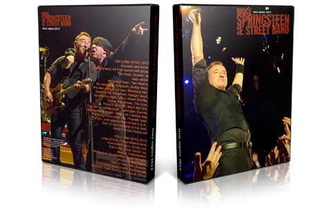 Artwork Cover of Bruce Springsteen 2013-04-29 DVD Oslo Audience