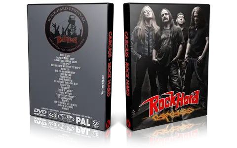 Artwork Cover of Carcass 2014-06-07 DVD Gelsenkirchen Proshot