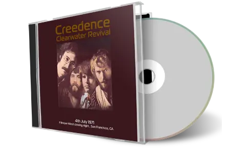Artwork Cover of Creedence Clearwater Revival 1971-07-04 CD San Francisco Soundboard