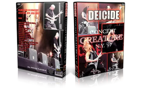 Artwork Cover of Deicide 1997-12-17 DVD New York City Audience