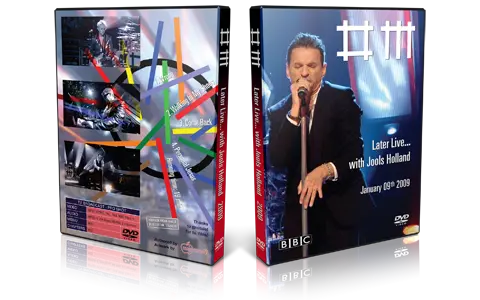Artwork Cover of Depeche Mode 2009-01-09 DVD London Proshot