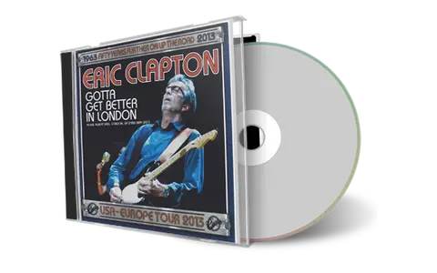Artwork Cover of Eric Clapton 2013-05-23 CD London Audience