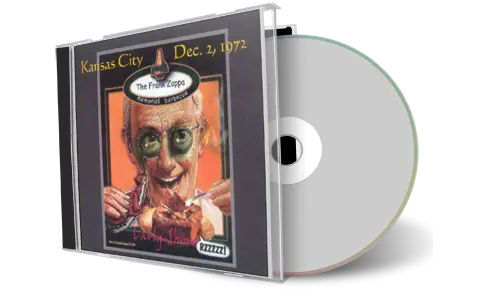 Artwork Cover of Frank Zappa 1972-12-02 CD Kansas City Soundboard