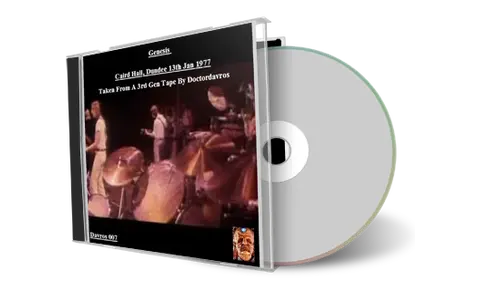 Artwork Cover of Genesis 1977-01-13 CD Dundee Audience