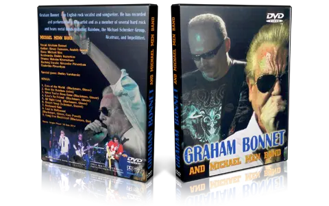 Artwork Cover of Graham Bonnet 2012-06-30 DVD Moscow Proshot