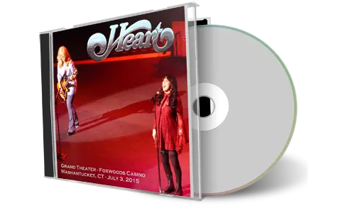 Artwork Cover of Heart 2015-07-03 CD Mashantucket Audience