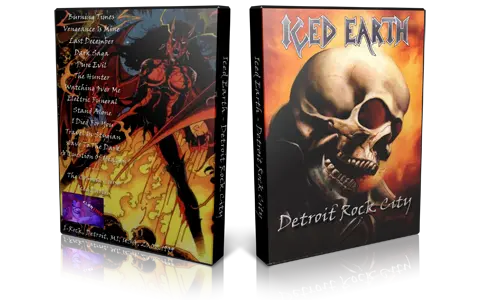 Artwork Cover of Iced Earth 1999-02-20 DVD Detroit Audience