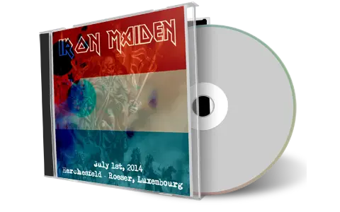 Artwork Cover of Iron Maiden 2014-07-01 CD Roeser Audience