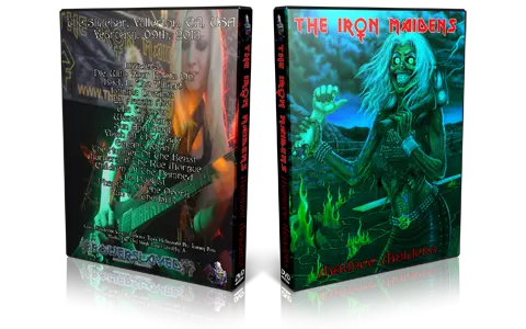 Artwork Cover of Iron Maiden 2013-02-09 DVD Fullerton Audience