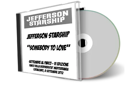 Artwork Cover of Jefferson Starship 2012-09-08 CD Catanzaro Soundboard
