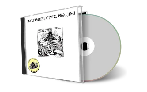 Artwork Cover of Jimi Hendrix 1969-05-16 CD Baltimore Audience