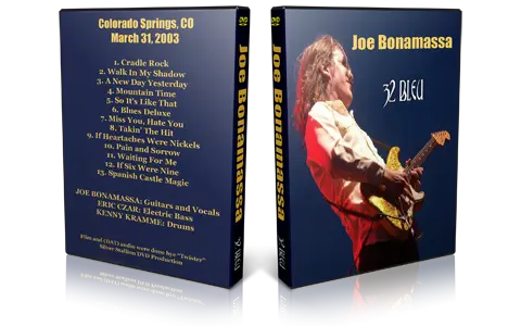 Artwork Cover of Joe Bonamassa 2003-03-31 DVD Friesland Audience