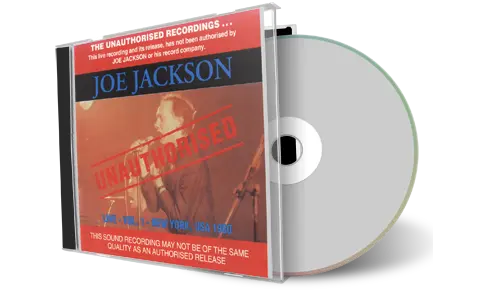 Artwork Cover of Joe Jackson 1979-08-31 CD Hempstead Soundboard