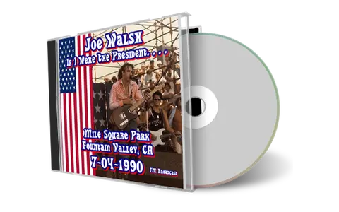 Artwork Cover of Joe Walsh 1990-07-04 CD Fountain Valley Soundboard