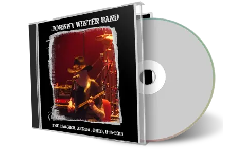Artwork Cover of Johnny Winter 2013-11-16 CD Akron Audience