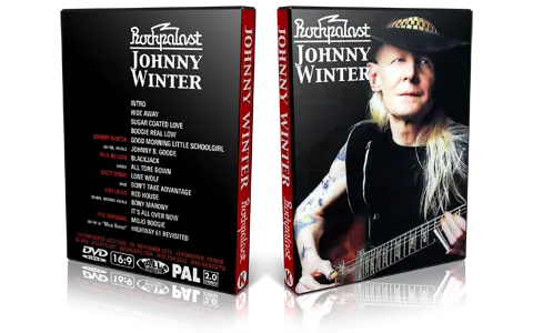 Artwork Cover of Johnny Winter 2010-11-08 DVD Leverkusen Proshot