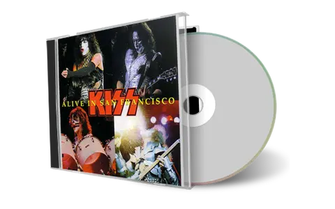 Artwork Cover of KISS 1977-08-16 CD San Francisco Soundboard