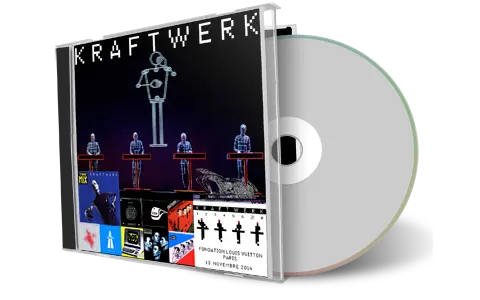 Artwork Cover of Kraftwerk 2014-11-13 CD Paris Audience