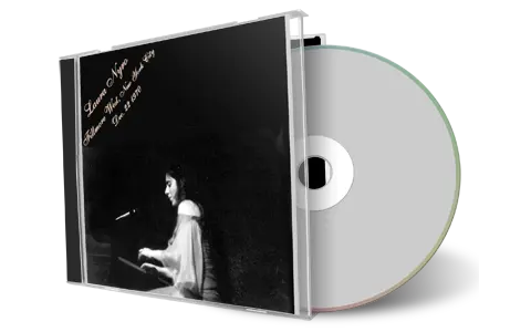 Artwork Cover of Laura Nyro 1970-12-22 CD New York City Audience
