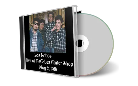Artwork Cover of Los Lobos 1981-05-02 CD Santa Monica Audience