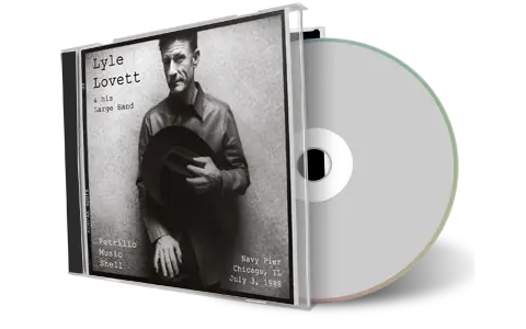 Artwork Cover of Lyle Lovett 1988-07-03 CD Chicago Soundboard