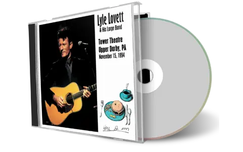 Artwork Cover of Lyle Lovett 1994-11-15 CD Upper Darby Soundboard