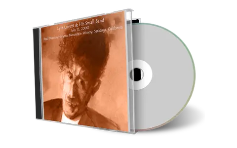 Artwork Cover of Lyle Lovett 2000-07-15 CD Saratoga Audience