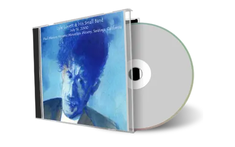 Artwork Cover of Lyle Lovett 2000-07-16 CD Saratoga Audience