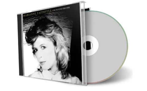 Artwork Cover of Marianne Faithfull 1990-04-09 CD New Orleans Soundboard