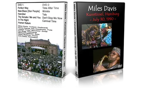 Artwork Cover of Miles Davis 1990-07-30 DVD Hamburg Proshot
