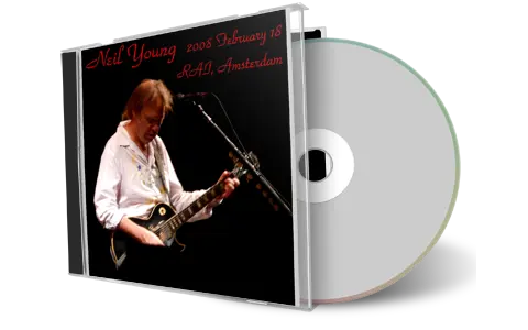 Artwork Cover of Neil Young 2008-02-18 CD Amsterdam Audience