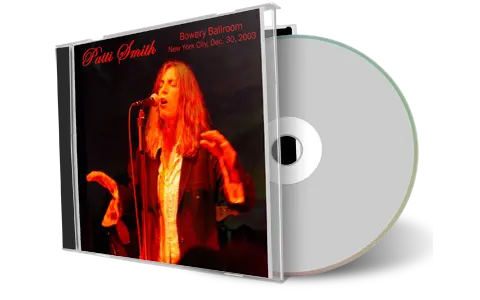 Artwork Cover of Patti Smith 2003-12-30 CD New York City Audience