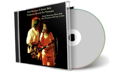 Artwork Cover of Paul Kantner and Grace Slick 1988-09-29 CD San Francisco Audience