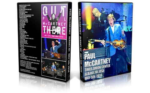 Artwork Cover of Paul McCartney 2014-07-05 DVD Albany Audience