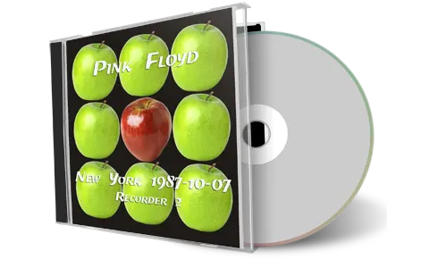 Artwork Cover of Pink Floyd 1987-10-07 CD New York City Audience