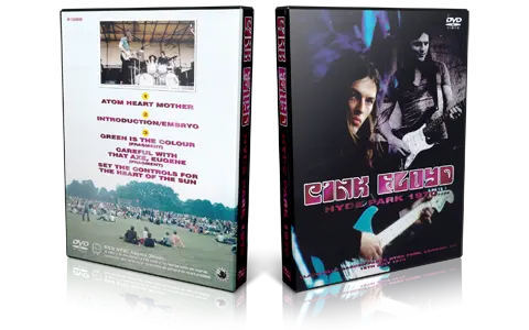 Artwork Cover of Pink Floyd 1970-07-18 DVD London Audience
