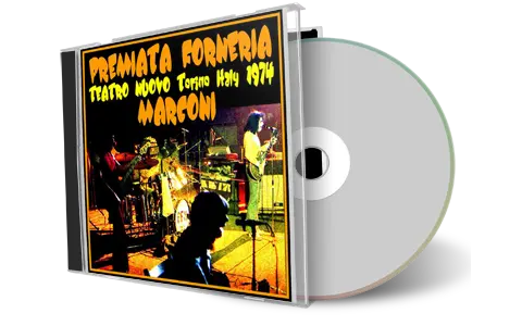 Artwork Cover of Premiata Forneria Marconi 1974-03-13 CD Torino Audience